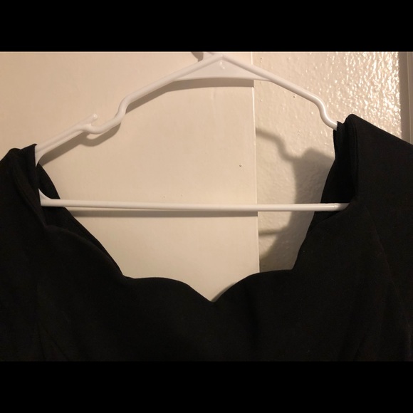 ModCloth black evening dress, XL - Picture 4 of 5